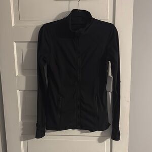 JOIA NYC Women's Black Nylon/Spandex Exercise Jacket